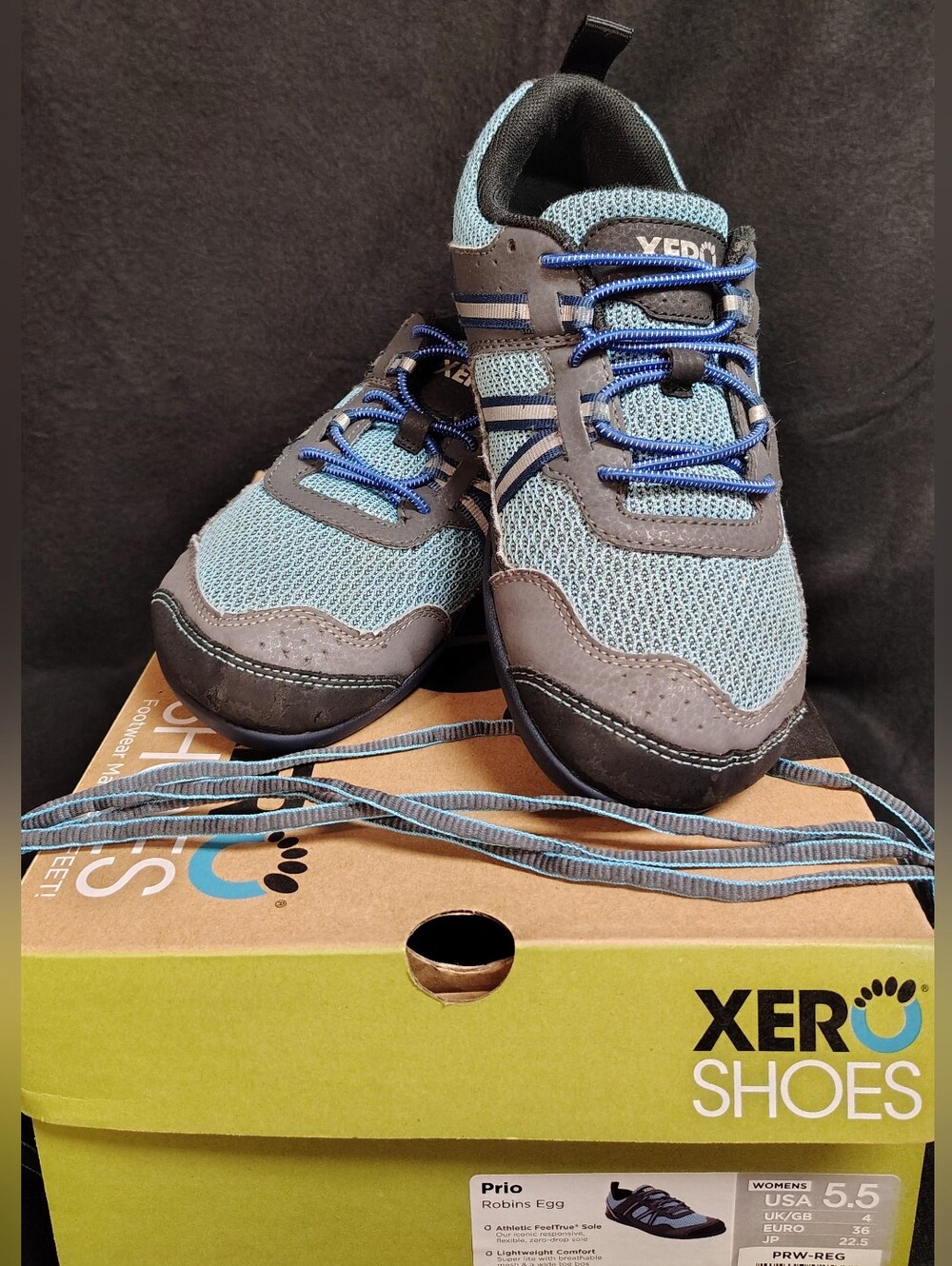 Women's Blue Xero Prio 5.5